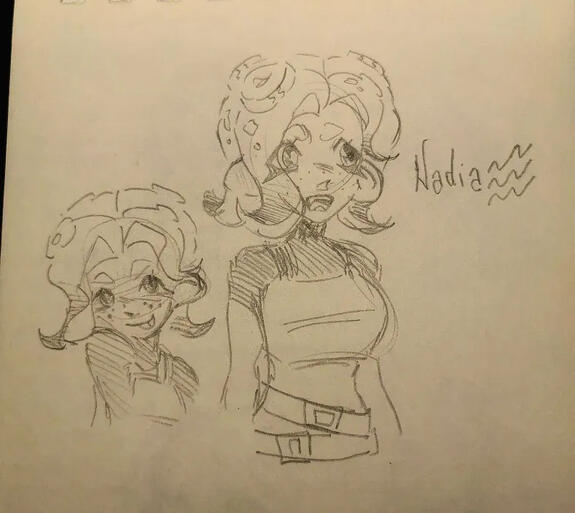 Friend oc&#39;s doodle