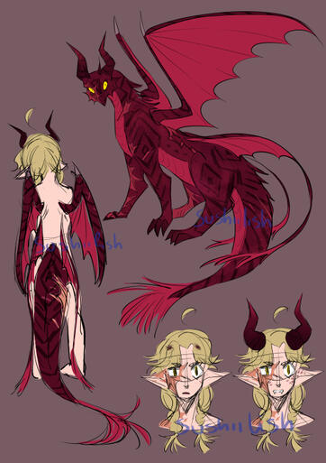 Rastis - Dragon AU