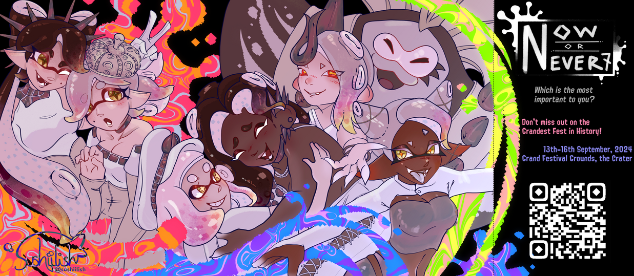 Now or Never 7 - Concert ticket mockup (2025)