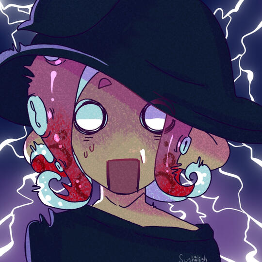 Witch 8 - startled